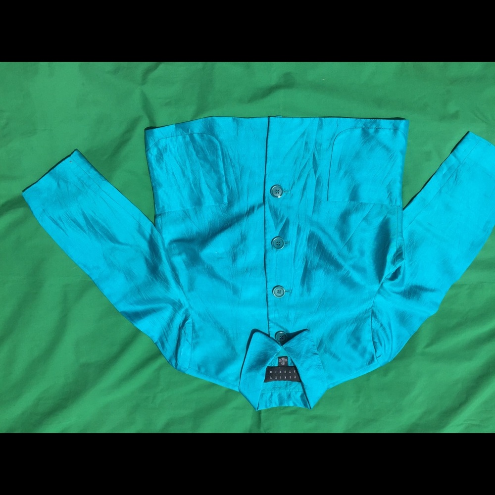 4 Button Lined Dressy Jacket